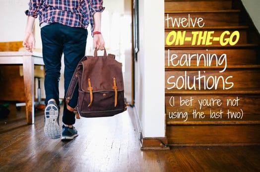 12 On-the-go Learning Solutions