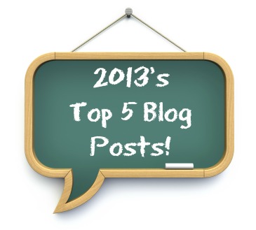 2013's Top 5 Blog Posts