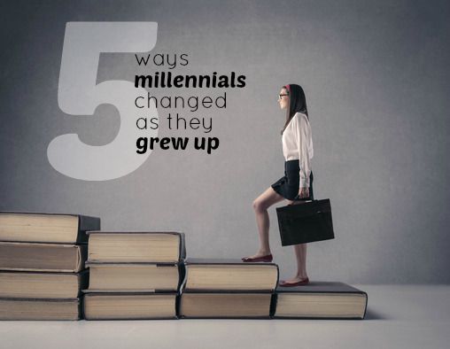 Five Ways Millennials Changed as They Grew Up