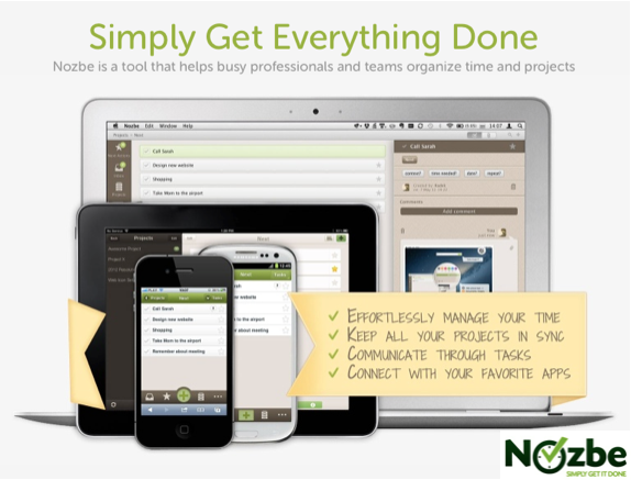 Nozbe Simply Get Everything Done
